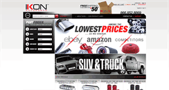 Desktop Screenshot of ikonautoparts.com